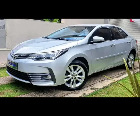 Toyota Corolla XEi 2.0 Flex 16V Aut.  - Prata - 2017/2018