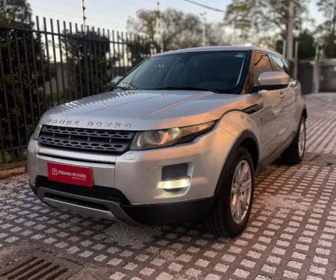 Land Rover Range Rover Evoque Pure 2.0 2012   Design, conforto e potência em um só carro!