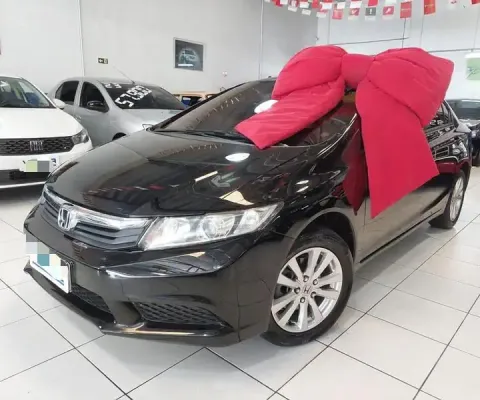  HONDA CIVIC LXS 1.8 FLEX – AUTOMÁTICO  Ano/Modelo: 2014/2014 ️ Motor: 1.8 Flex  Câmbio: Automático 