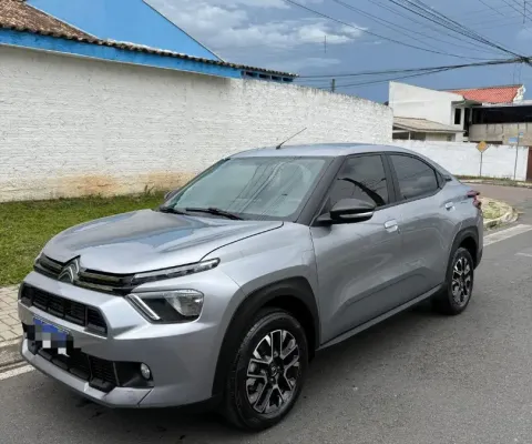 Citroën Basalt Shine 1.0 Turbo 200 – AUTOMÁTICO | APENAS 9.000 KM Ano/Modelo: 2025/2025 Cor: Cinz
