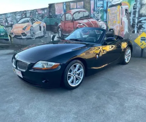 BMW Z4 Roadster Sport 3.0 24V 231cv Aut.  - Preta - 2003/2003