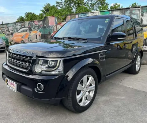 Land Rover Discovery S 3.0 4X4 TDV6 Diesel Aut. - Preta - 2014/2015