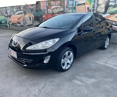 Peugeot 408 Sedan Allure 2.0 Flex 16V 4p Mec. - Preta - 2011/2012