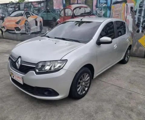 Renault Sandero 1.6 EXPRESSION 16V FLEX 4P MANUAL - Prata - 2018/2019