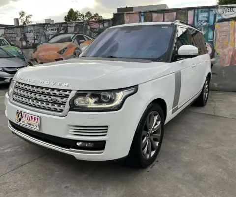 Land Rover Range Rover Vogue 3.0 TDV6 Diesel Aut. - Branca - 2013/2014