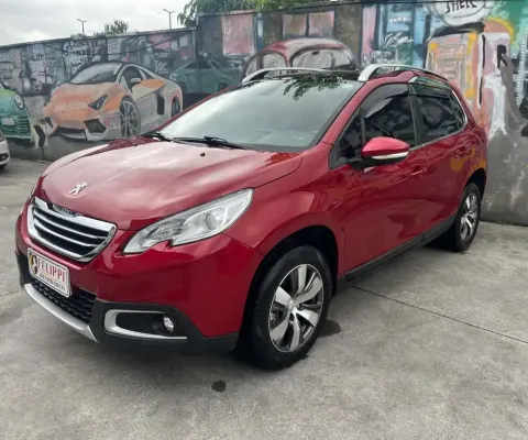 Peugeot 2008 Griffe 1.6 Flex 16V 5p Aut.  - Vermelha - 2017/2018