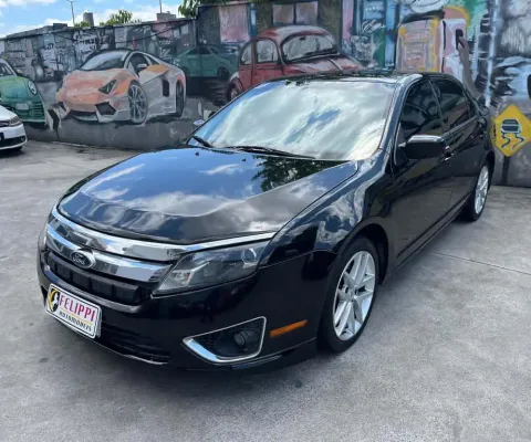 Ford Fusion 2.5 SEL 16V GASOLINA 4P AUTOMÁTICO - Preta - 2011/2012