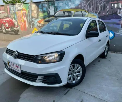 Volkswagen Gol Trendline 1.0 T.Flex 12V 5p  - Branca - 2017/2018