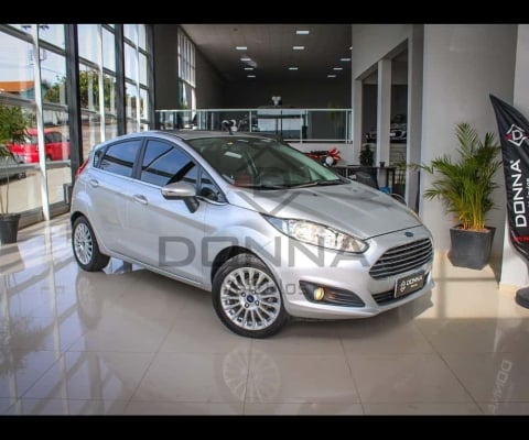 Ford Fiesta 16TIT AT - Prata - 2016/2017