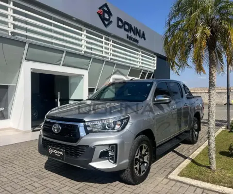 Toyota Hilux CD SRX 4x4 2.8 TDI 16V Diesel Aut. - Prata - 2019/2019