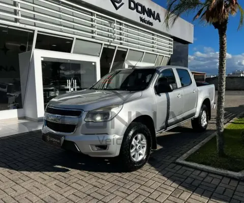 Chevrolet S-10 Pick-up LS 2.8 TDI 4x4 CD Dies. Mec. - Prata - 2014/2014