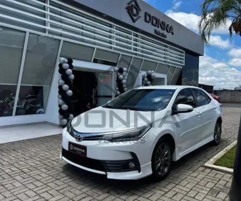 Toyota Corolla XRS 2.0 Flex 16V Aut.  - Branca - 2017/2018