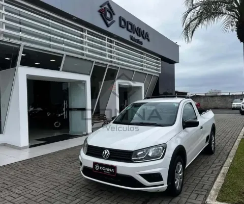 Volkswagen Saveiro TL - Branca - 2016/2017