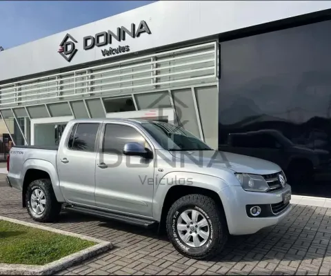 Volkswagen Amarok CD2.0 16V/S CD2.0 16V TDI 4x4 Die  - Prata - 2013/2013