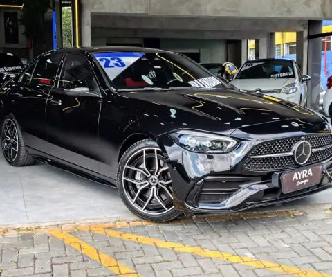 Mercedes-benz C 300 2023 2.0 eq boost híbrido amg line 9g-tronic