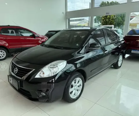Nissan versa 1.6 16v flex sl 4p manual