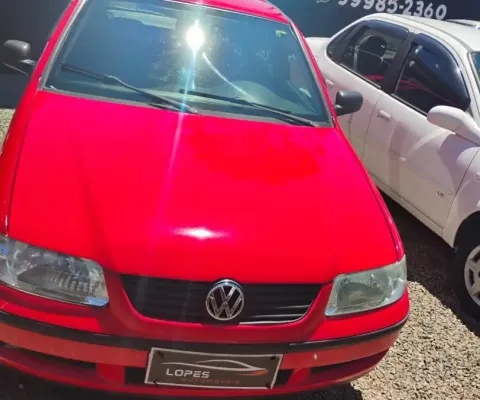GOL G3 VERMELHO 4 PORTAS, SUPER CONSERVADO