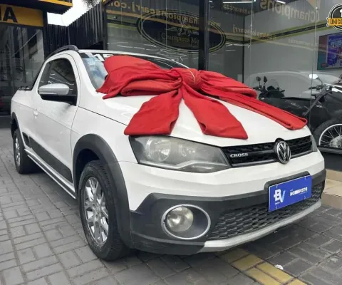 Volkswagen Saveiro 2015 1.6 cross ce 16v flex 2p manual