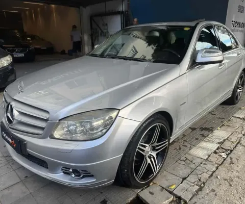 Mercedes-benz C 200 k 2008 1.8 avantgarde kompressor gasolina 4p automático
