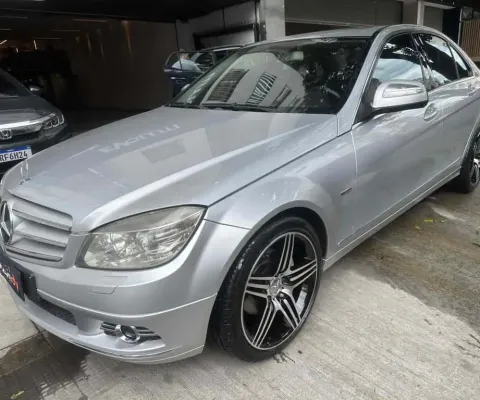 Mercedes-benz C 200 k 2008 1.8 avantgarde kompressor gasolina 4p automático