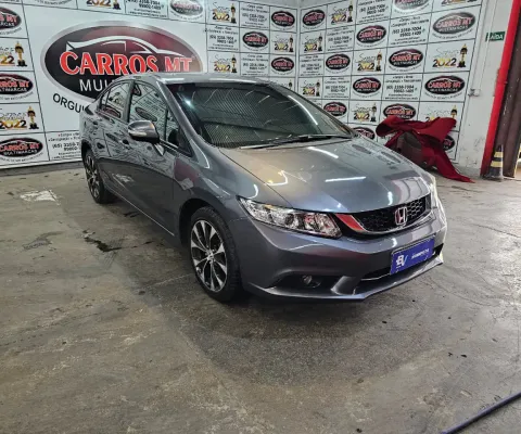 HONDA CIVIC 2.0 LXR 16V FLEX  4P AUTOMÁTICO 2015 VALOR R$69.900,00 
