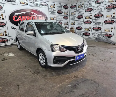 TOYOTA ETIOS 1.3 X 16V FLEX  4P MANUAL 2020 VALOR R$58.900,00