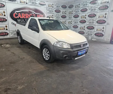 FIAT STRADA 1.4 MPI HARD WORKING CS 8V  FLEX 2P MANUAL 2017 VALOR R$52.900,00 