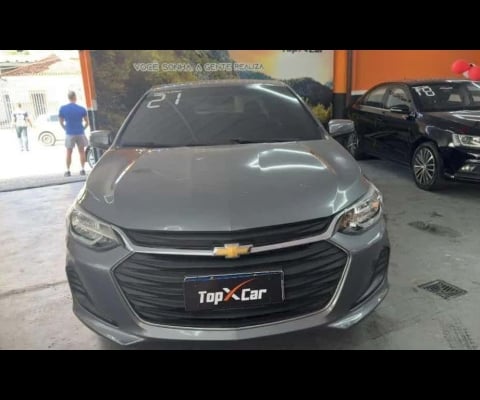 Chevrolet Onix PLUS LT 1.0 12V TB FLEX AUT. 4P - Cinza - 2021/2021