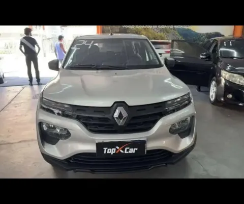 Renault Kwid ZEN 1.0 FLEX 12V 5P MEC. - Prata - 2024/2024
