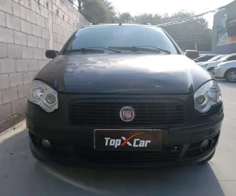 Fiat Palio Weekend W/NOVO  1.0 - Preta - 2008/2009
