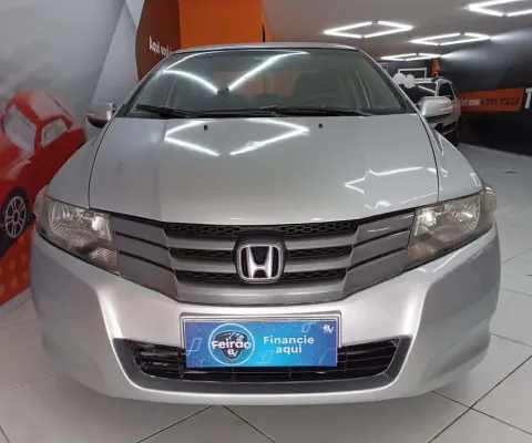 Honda City EX FLEX - Prata - 2009/2010