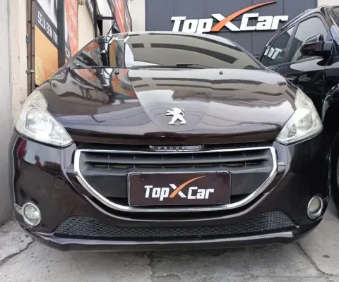 Peugeot 208 ALLURE - Marrom - 2013/2014