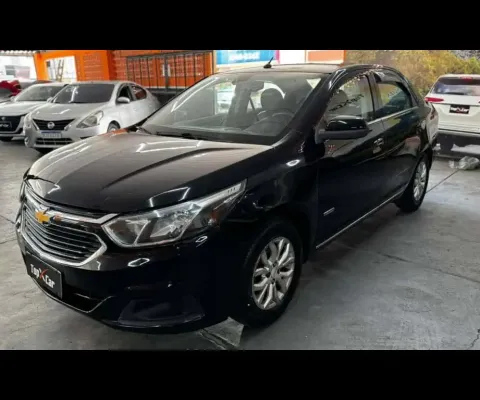 Chevrolet Cobalt Elite 1.8 8V Econo.flex 4P Aut. - Preta - 2016/2017