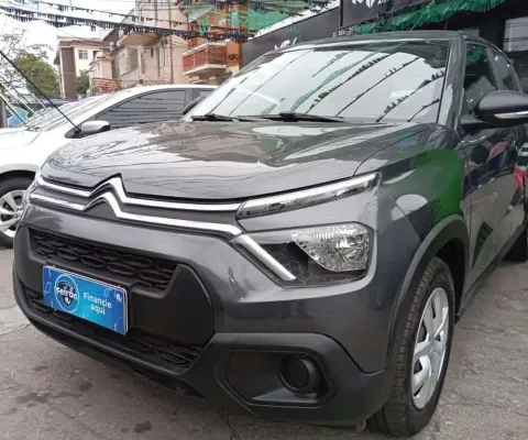 Citroën C3 Live Pack 1.0 Flex 6V 5P Mec. - Cinza - 2024/2025