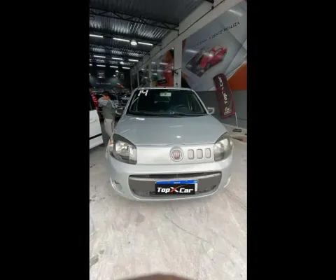 Fiat Uno Vivace/rua 1.0 EVO Fire Flex 8V 5P - Prata - 2013/2014