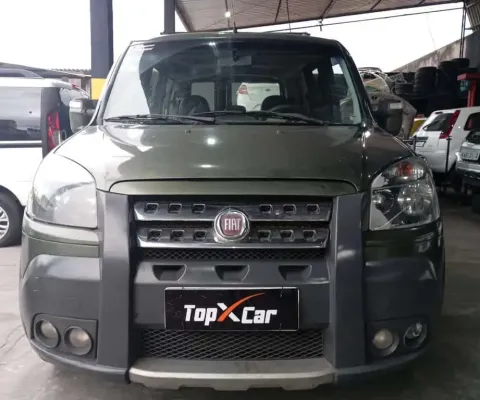 Fiat Doblo Adv/adv Tryon/locker 1.8 Flex - Verde - 2012/2013