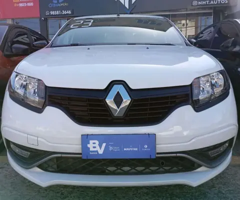 Renault Sandero S Edition Flex 1.0 12V 5P Mec. - Branca - 2022/2023