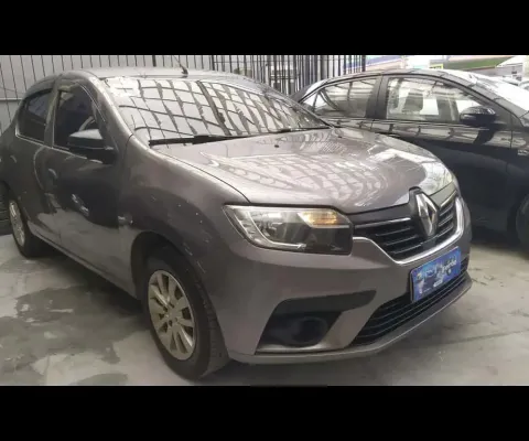 Renault Logan Life Flex 1.0 12V 4P Mec. - Cinza - 2020/2021