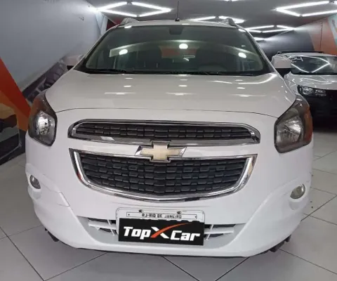 Chevrolet Spin LTZ 1.8 8V Econo.flex 5P Aut. - Branca - 2017/2018