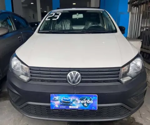 Volkswagen Saveiro Robust 1.6 Total Flex 16V - Branca - 2023/2023