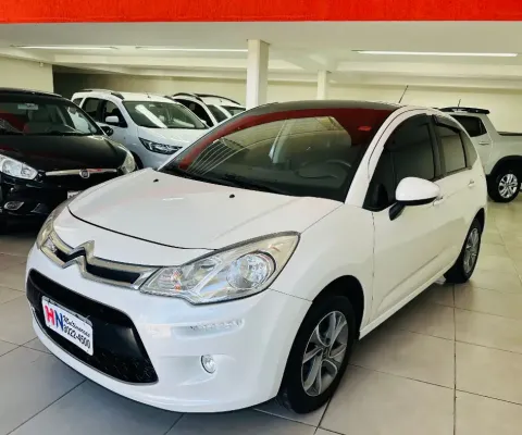 C3 TENDANCE 1.5 2016 BANCOS DE COURO IMPECÁVEL FINANCIO 100%.