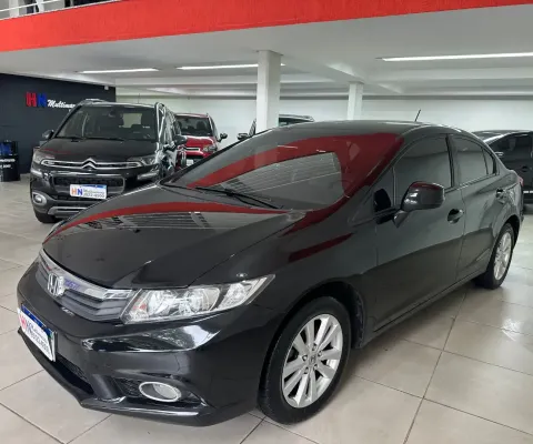 Civic lxs 1.8 2012 impecável fin.100%