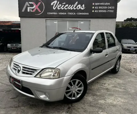 RENAULT LOGAN EXPRESSION 1.6, ANO 2008, CONFIÁVEL E ECONÔMICO.
