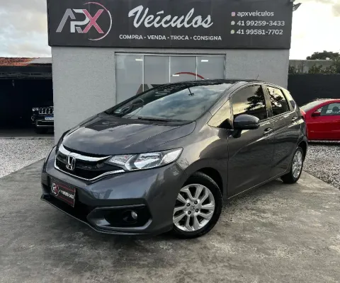 Honda Fit LX 1.5, câmbio cvt, ano 2018, apenas 89mil km, carro completo.