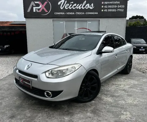 RENAULT FLUENCE DYNAMIQUE 2.0, CAMBIO MANUAL COM TETO SOLAR