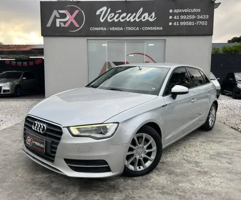 Audi a3 sportback tsfi 1.4 s-tronic, ano 2014 excelente  desempenho e economia