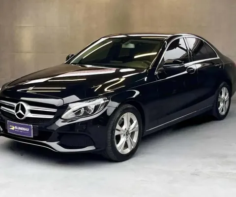 Mercedes-Benz C-180 M.BENZ /C180FF - Preta - 2018/2018