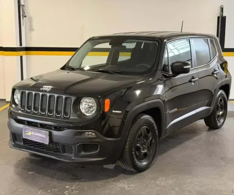 Jeep Renegade 1.8 AT - Preta - 2018/2018