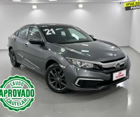 Honda Civic 2021 2.0 16v flexone lx 4p cvt