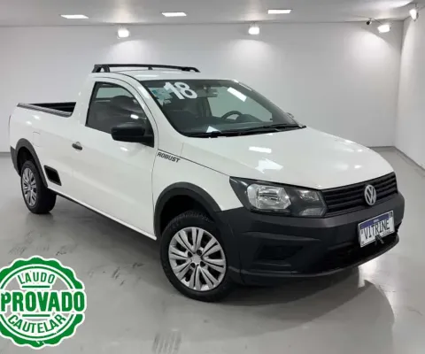 Volkswagen Saveiro 2018 1.6 msi robust cs 8v flex 2p manual